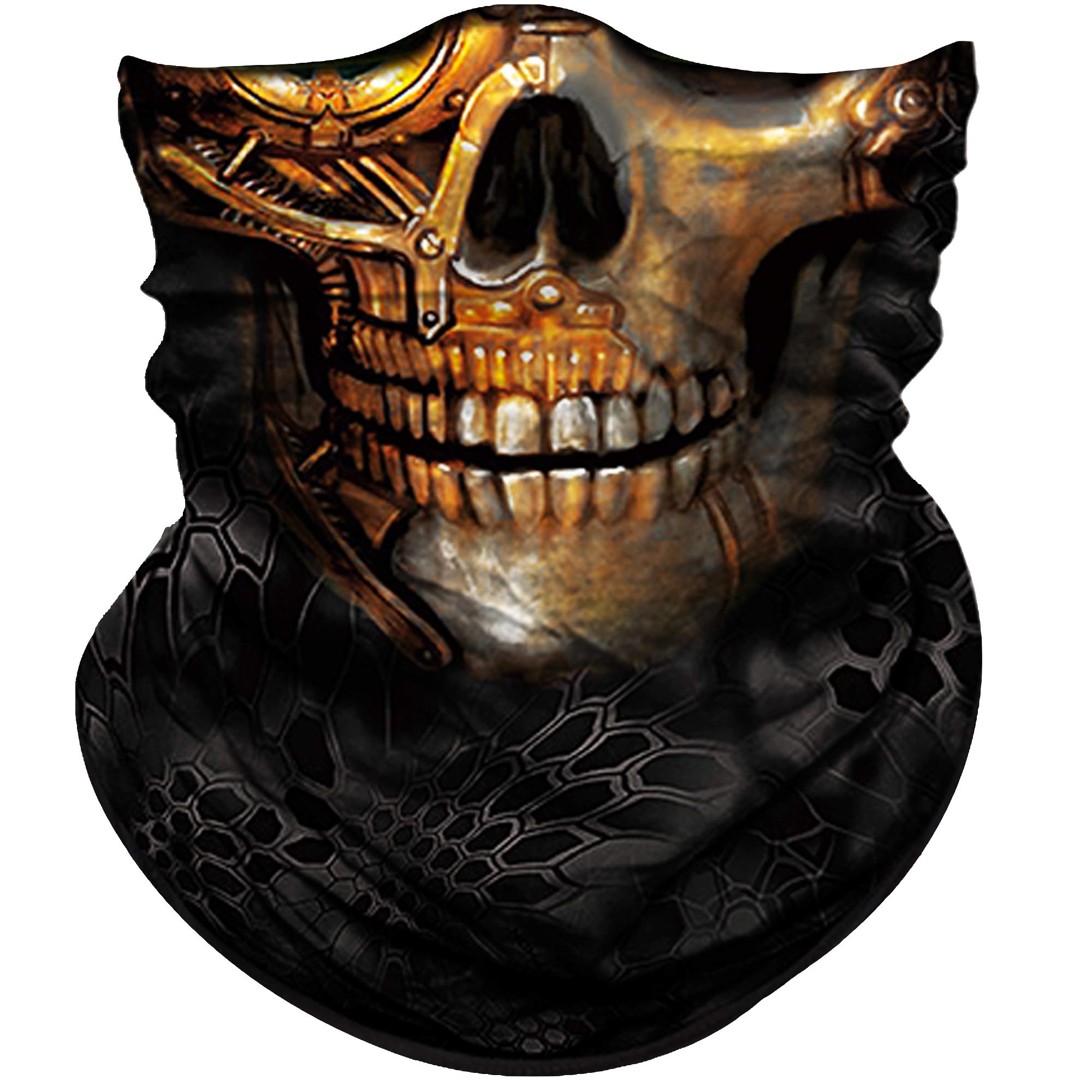 Obacle Neck Gaiter Face Mask Bandana for Dust Wind Sun Protection for Men Women