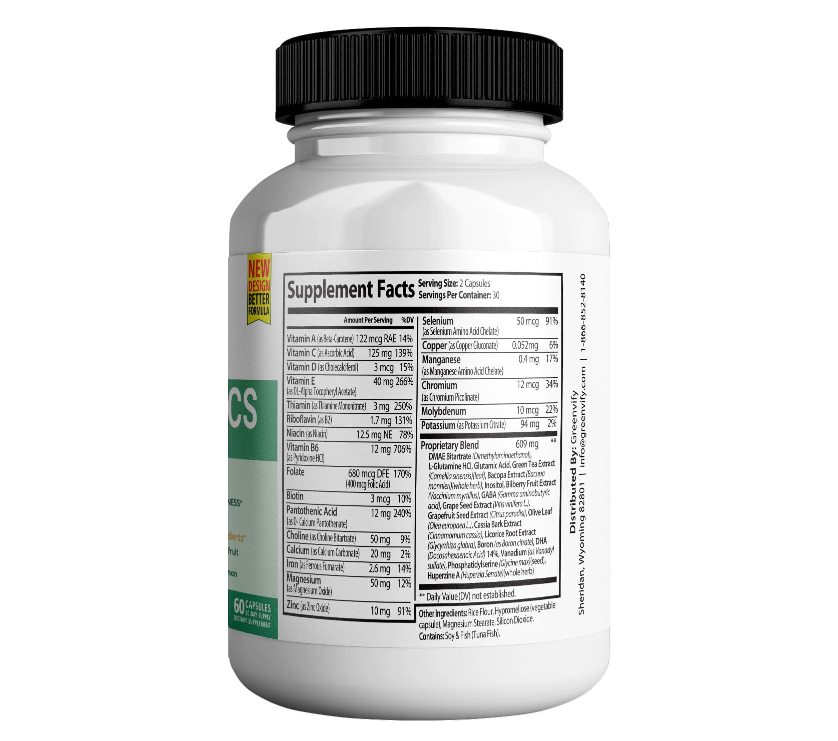 Amazon.com: Vertigenics Max – Brain & Focus Support Supplement