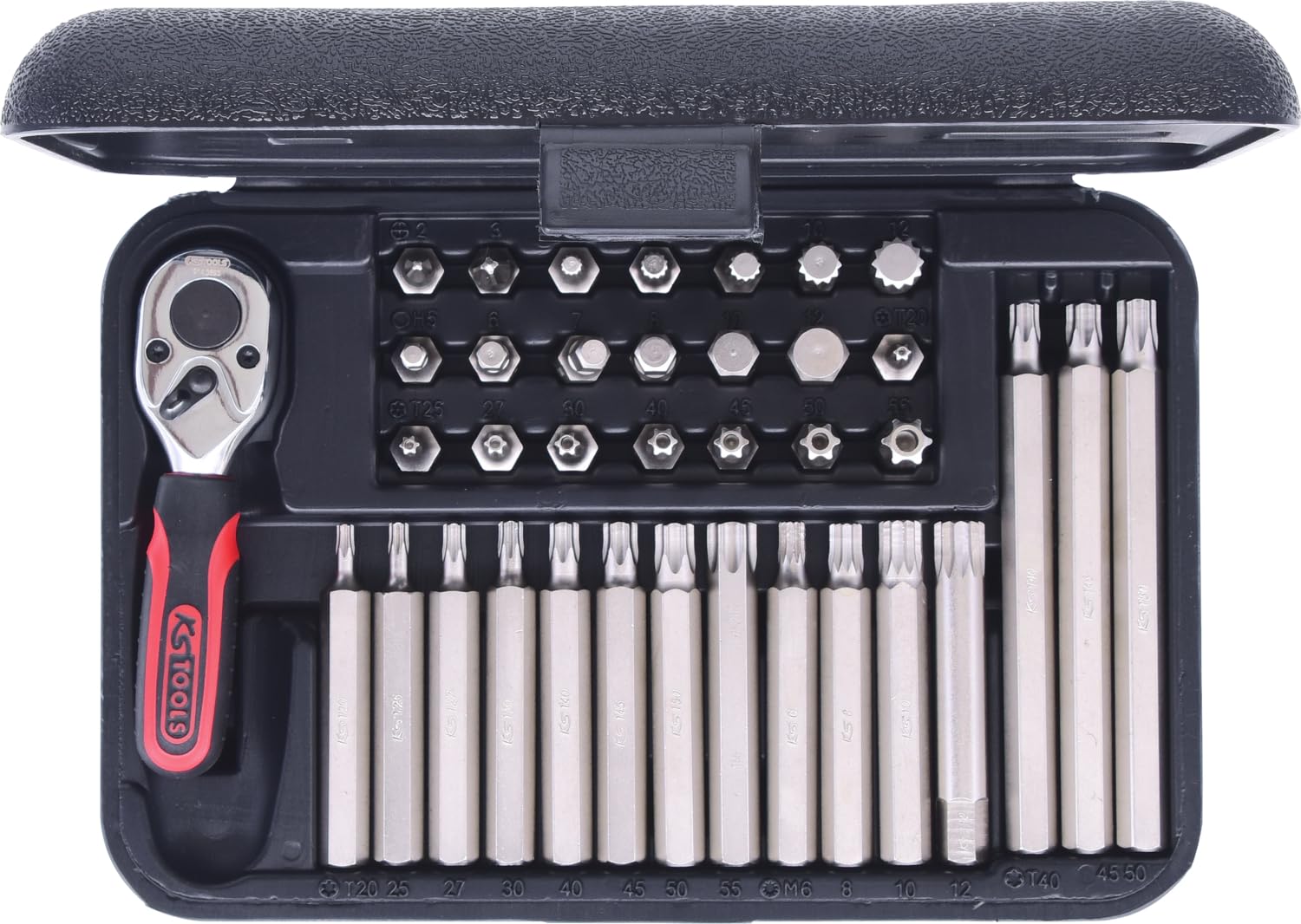 KS Tools 911.4310 Serie di Inserti Classic, 37 Pezzi, 10 mm
