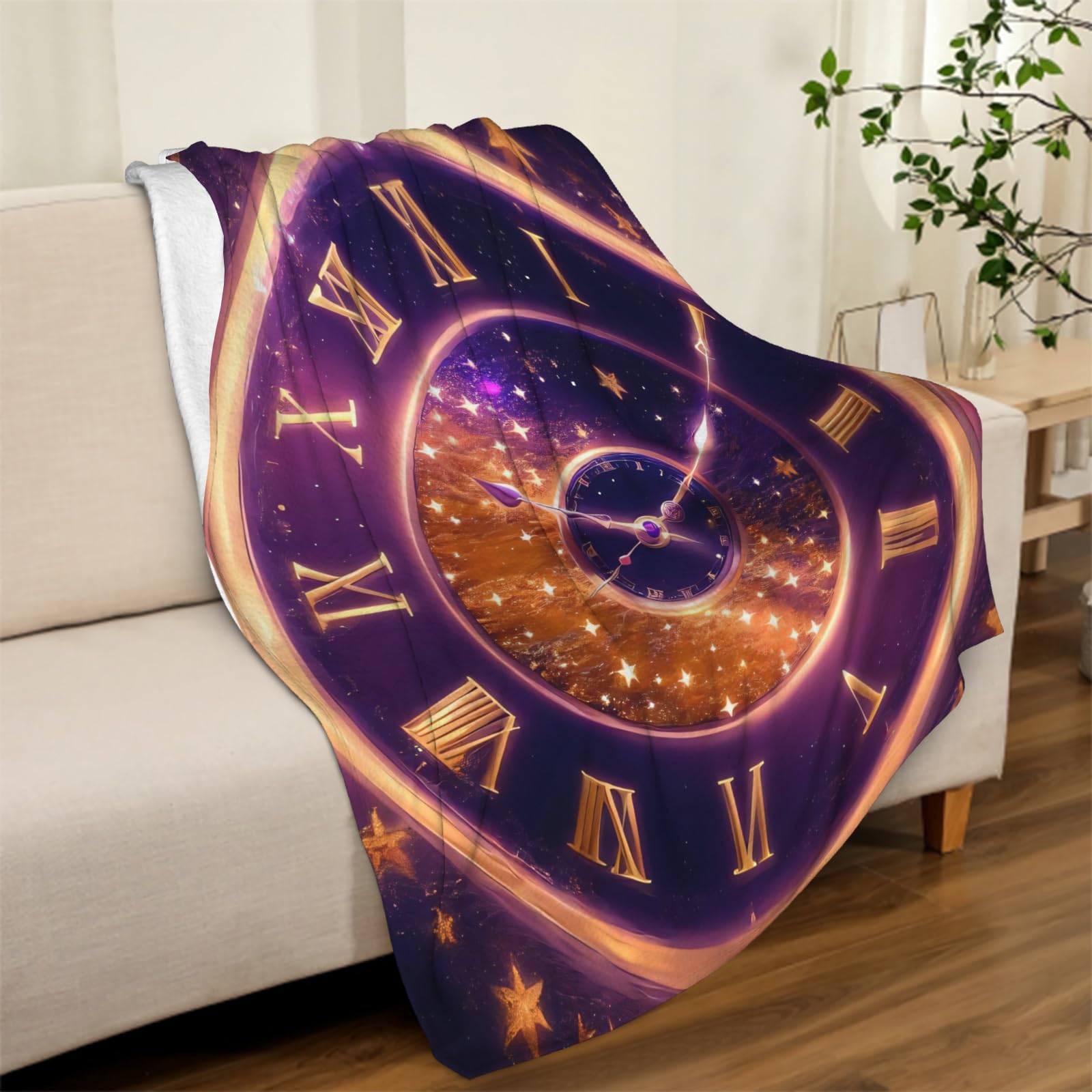 Manta de Franela Geométrico 180x200 cm Manta de Franela de Microfibra Sueño Manta de Felpa Suave para Sofá Cama Manta Polar Invierno Gruesa y Esponjosa Caliente