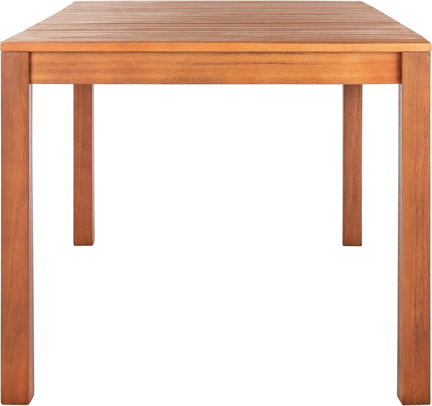 SAFAVIEH Outdoor Collection Dores Natural Brown Dining Table