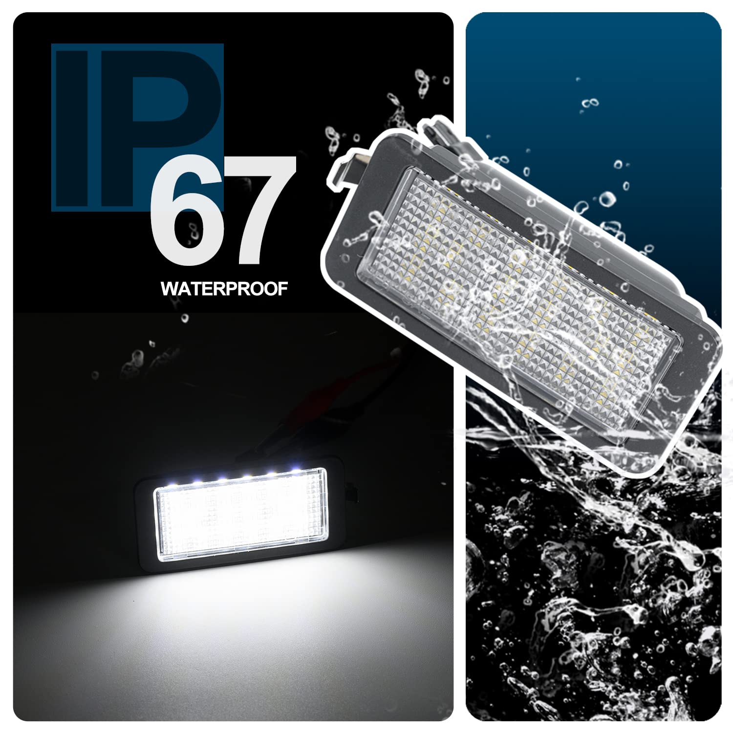 Led Premium License Plate Light For Seat Ibiza ST ... - UK