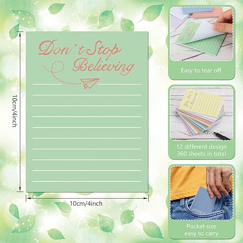 Miniatura 2 de 12 notas adhesivas inspiradoras divertidas para mujeres notas adhesivas positivas motivacionales para trabajadores profesores estudiantes oficina