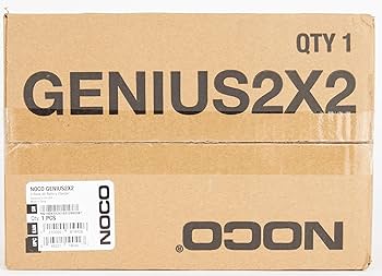 NOCO GENIUS2X2: 4A 2-Bank Smart Battery Charger (2A/Bank) - 6V/12V NOCO GENIUS2X2: 4A 2-Bank Smart Battery Charger (2A/Bank) - 6V/12V