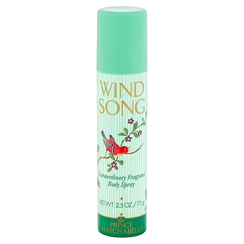 Parfums De Coeur Ltd 6693 Spray Cuerpo Canción Viento