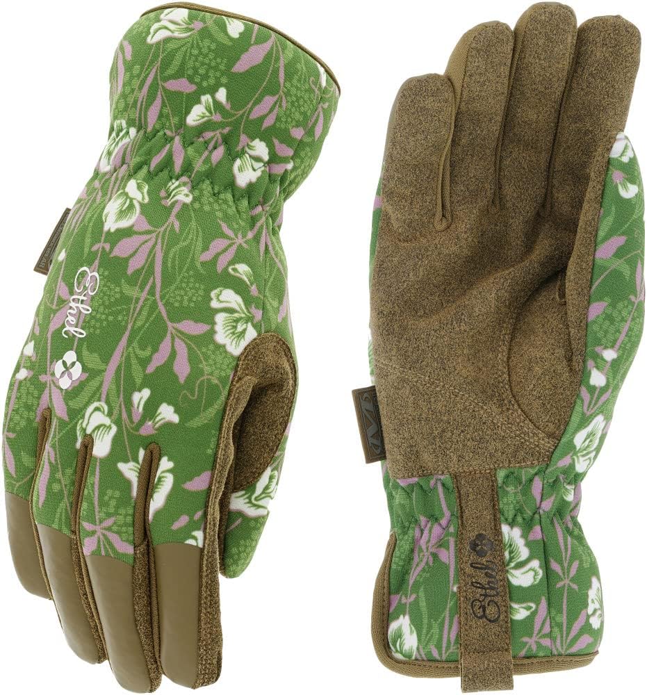 Mechanix Wear Ethel® V&A Sweet Pea Utility Handschuhe (Medium, Sweet Pea)
