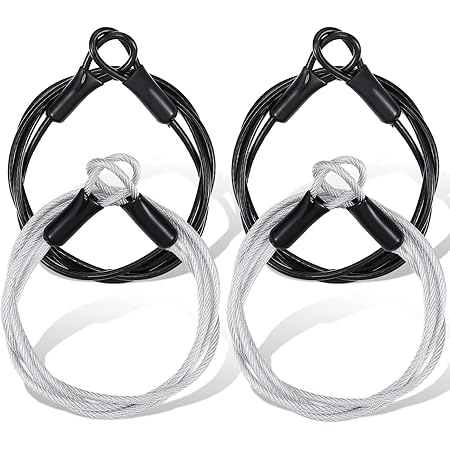 Set 8 Funi Acciaio Inox Con Fibbie - Lunghezze Da 30cm A 150cm Per Fissaggio - Foto 9