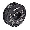 Amazon Basics 1 kg Spool of 3D Printer Filament with Diameter of 1.75 mm (+/- 0.05 mm), Black