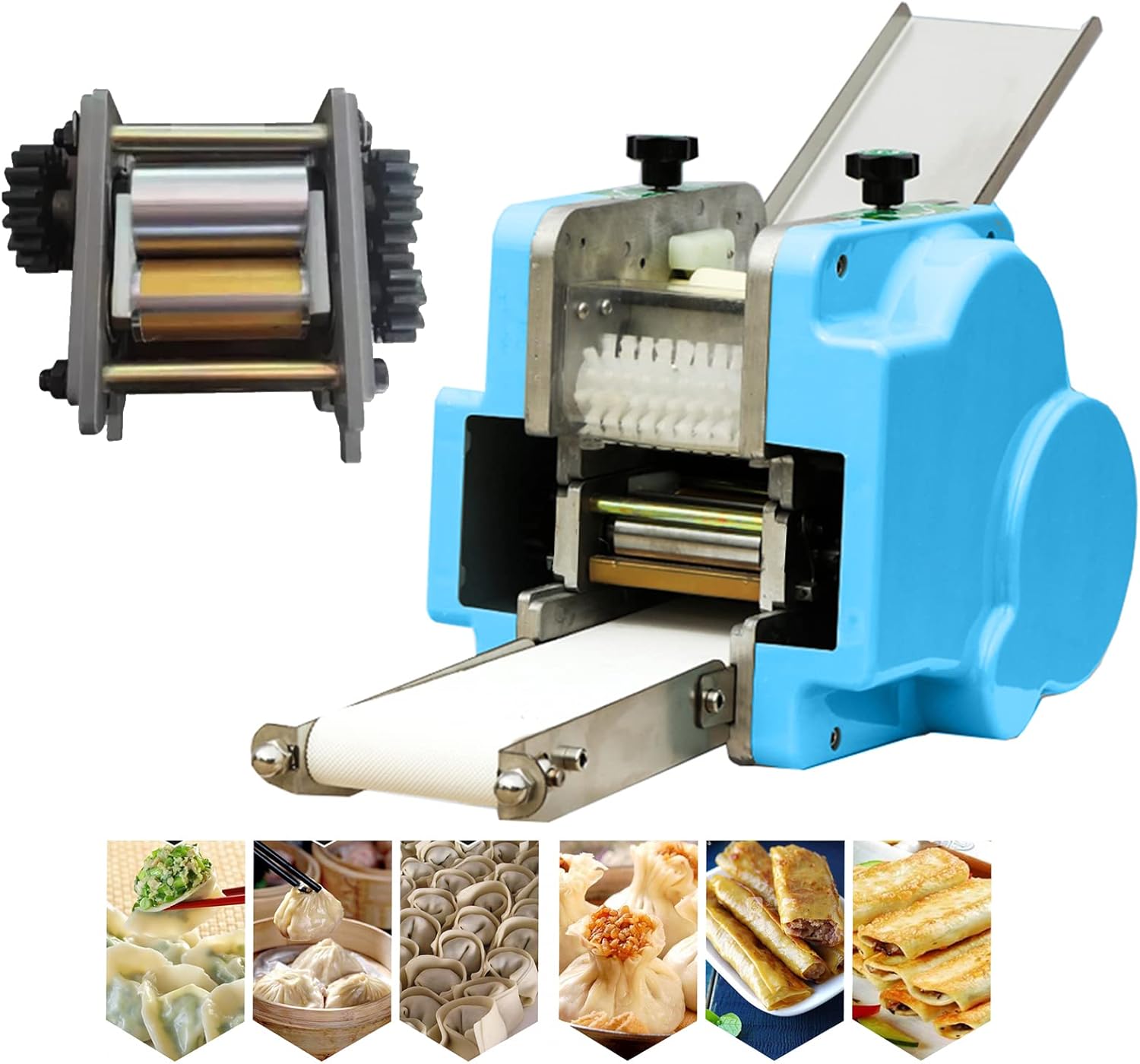 Round Mold for Dumpling Wrapper Machine Spring Roll Skin Maker,Diameter 80mm