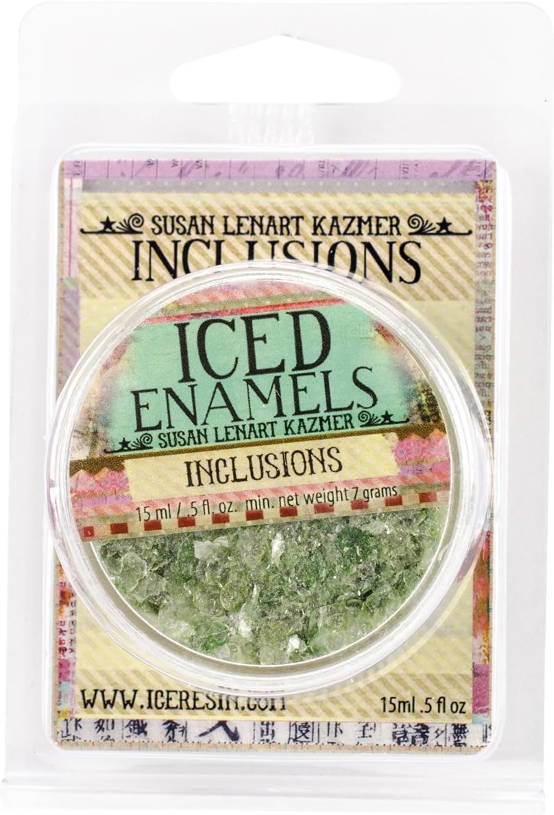 ICE Resin ® Shattered Mica, Chartreuse