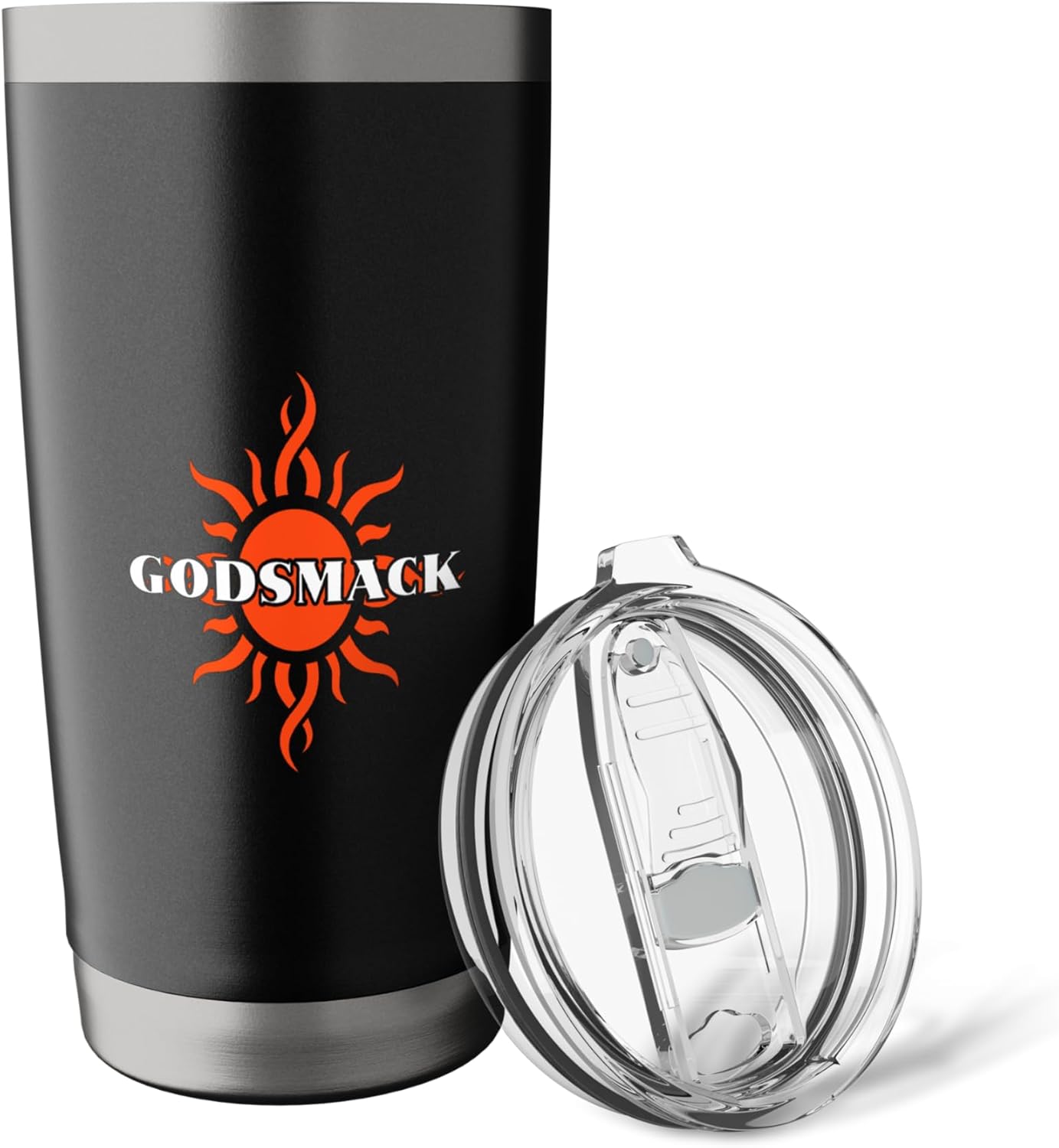 Godsmack Logo Stainless Steel Insulated Tumbler - Image 5