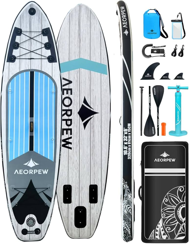 Amazon | AEORPEW (エーオーピー) 10フィート 空気注入式パドル