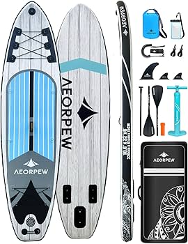 Amazon | AEORPEW (エーオーピー) 10フィート 空気注入式パドルボード
