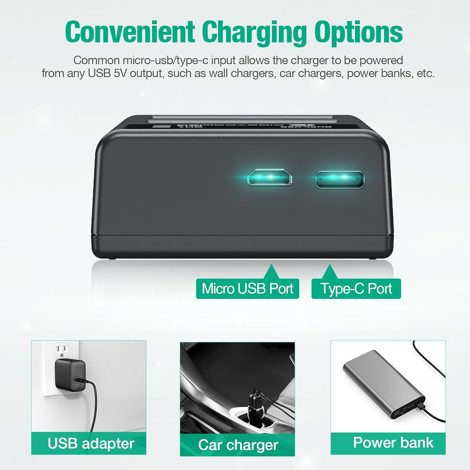 FirstPower NP-W126 NP-W126S Battery and USB Dual Charger for Fujifilm X100V, X100VI, X100F, X-A5, X-A10, X-E4, X-Pro2, X-Pro3, X-T1, X-T2, X-T3, X-T10, X-T20, X-T30, X-T30 II, X-T100, X-T200 FinePix - Image 5
