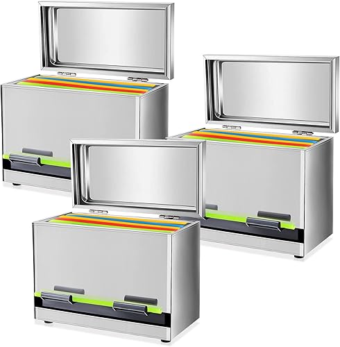 Tessco for you Dispensador de lápices de acero inoxidable 2 en 1 con tapa de metal, dispensador de popote reutilizable para restaurante, bar,