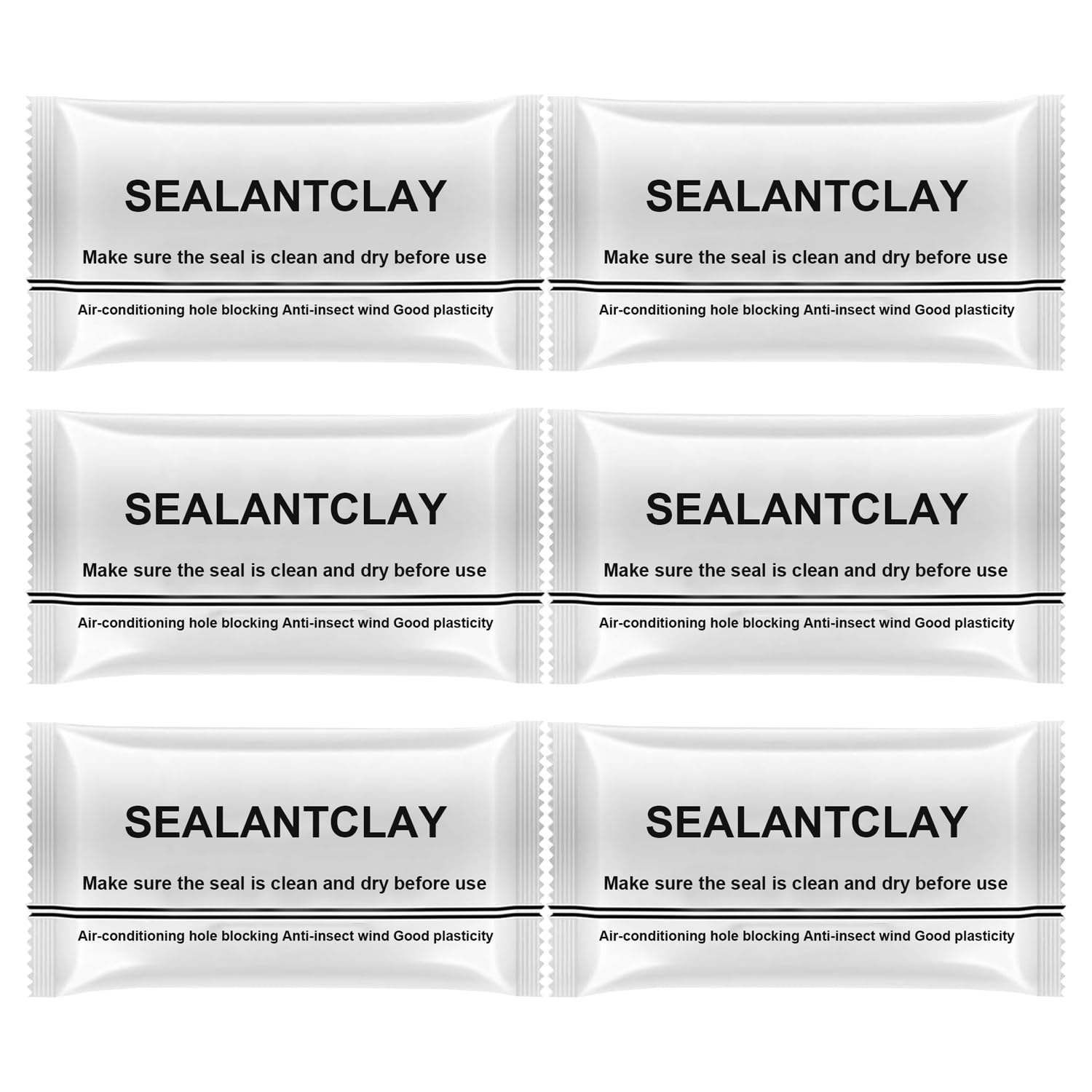 Photo 1 of Waterproof Sealant Mastic, 6 Pack Repair Putty