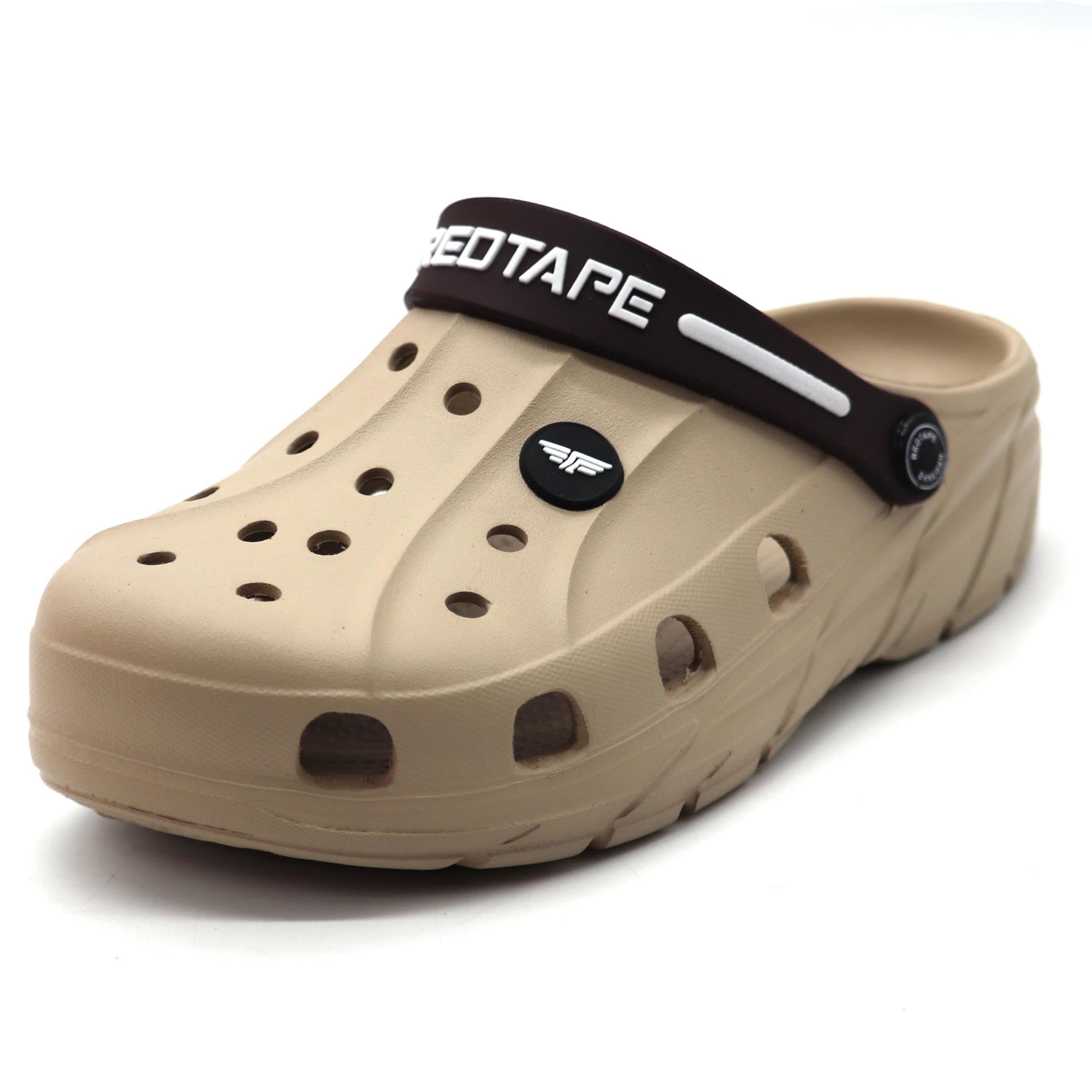 Red Tape Men's Designer Comfortable Clogs || Sandals with Adjustable Back Strap for Men
