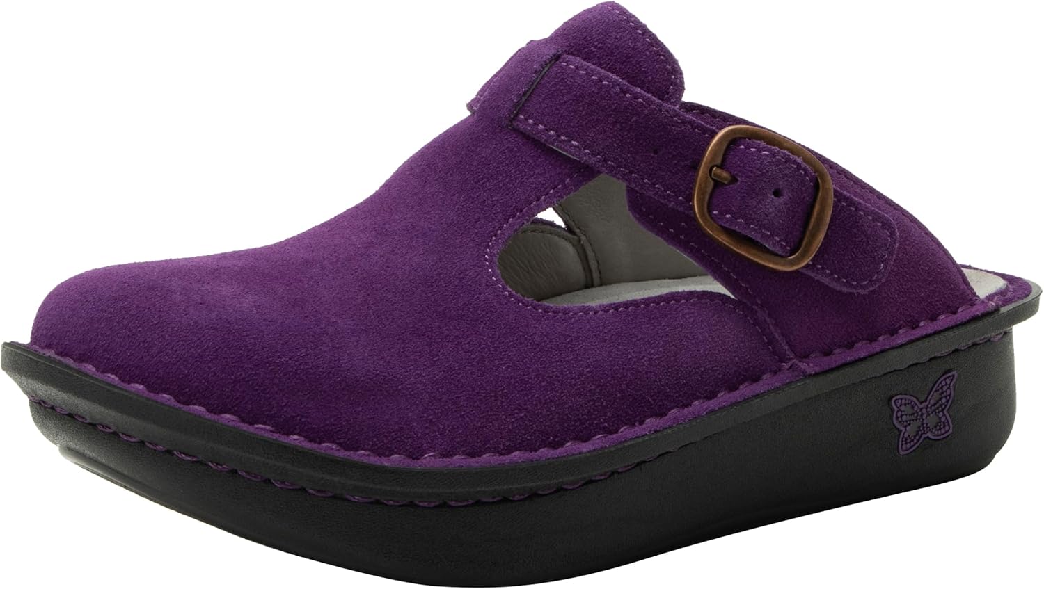Alegria Women's Classic Dark Purple 10.5-11 Medium