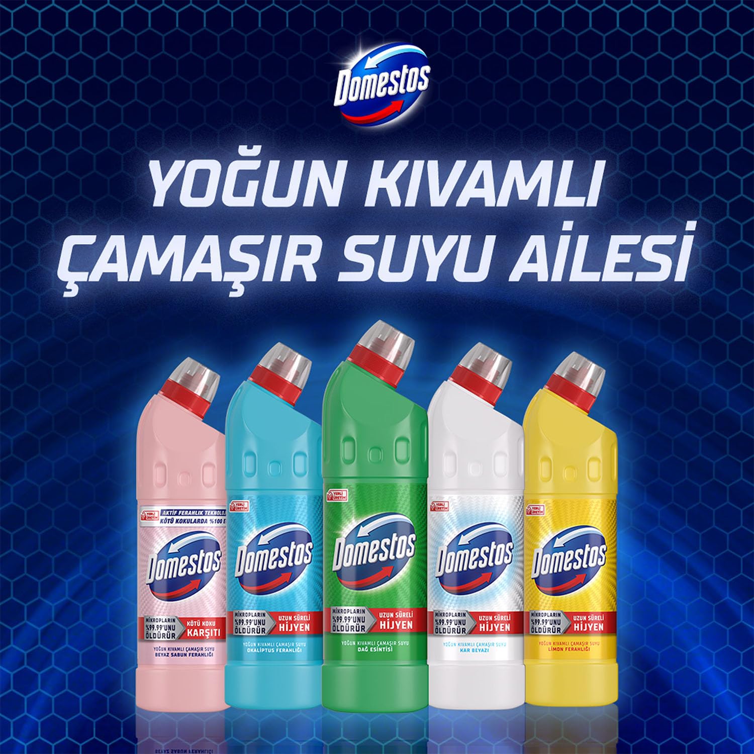 Domestos Çamaşır Suyu Beyaz Sabun Ferahlığı 750 ml