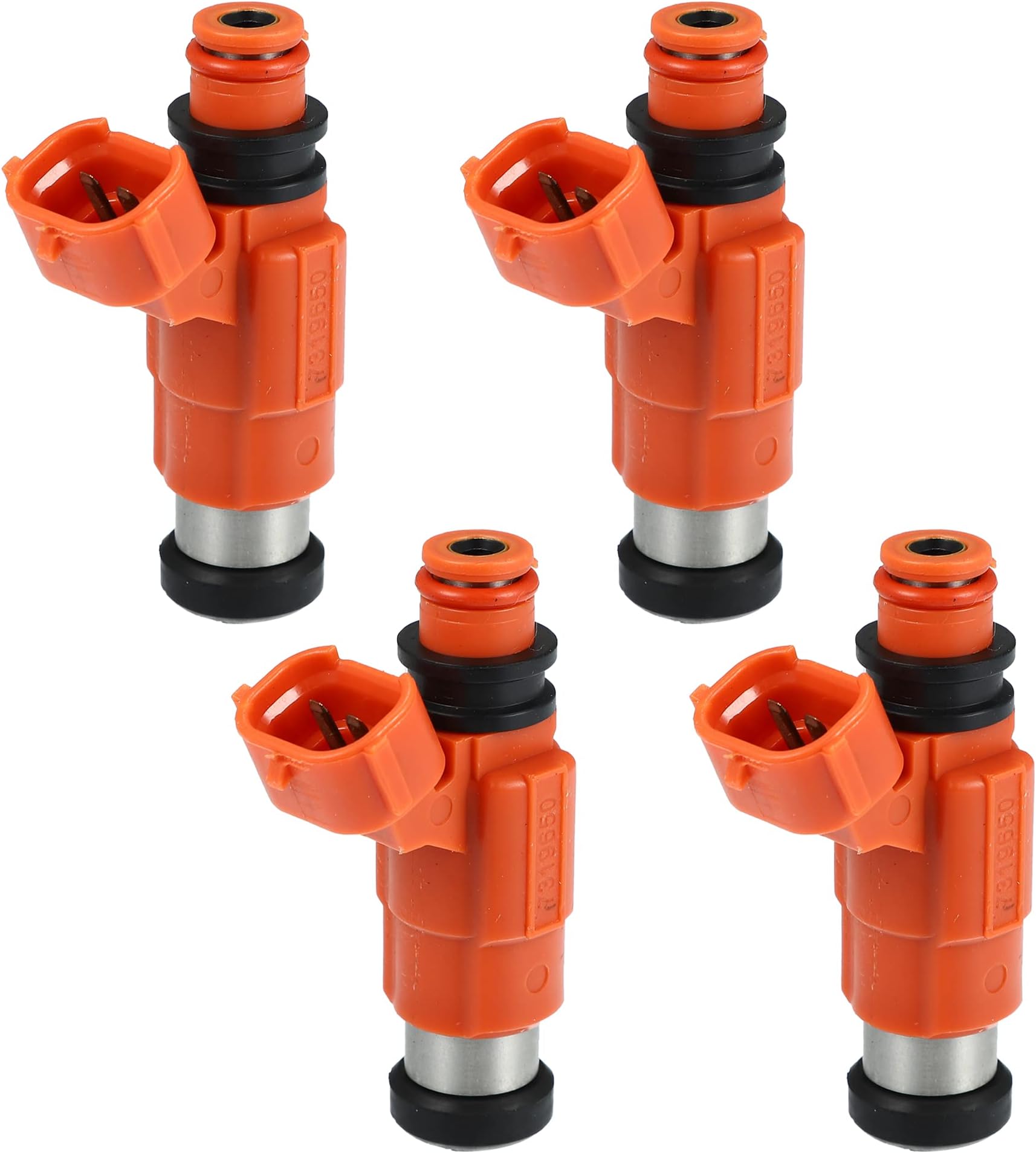 X AUTOHAUX 4pcs CDH210 Fuel Injector for Yamaha Outboard 115 HP Marine