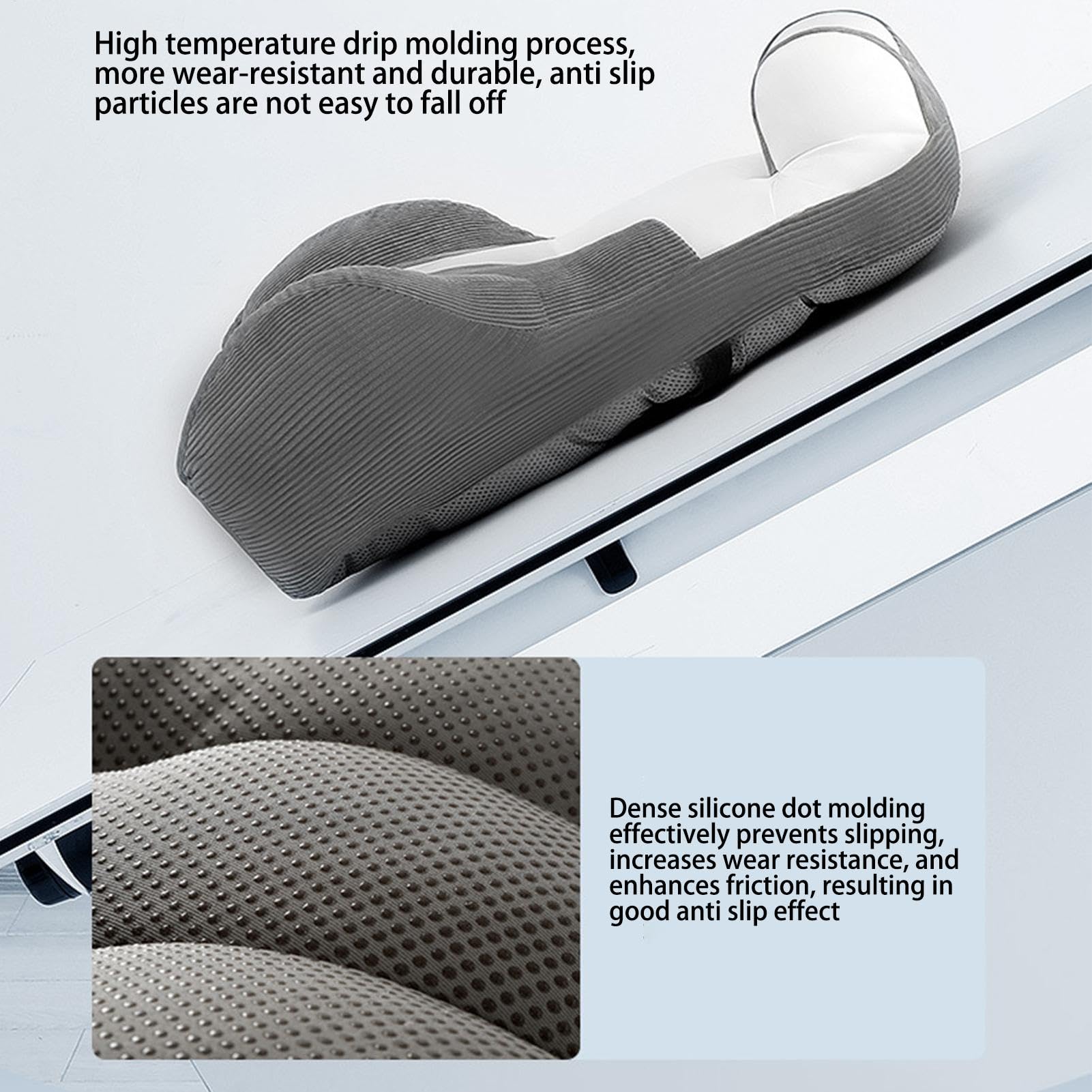 Ergonomisches Lesekissen für Bett - bequemer Arm, Rücken und Nackenunterstützung | Lendenwirbungsrückenschlafrückenkissen, Entspannungsarmlehne für Bett oder Büros Stuhl, unterstützendes und entspanne