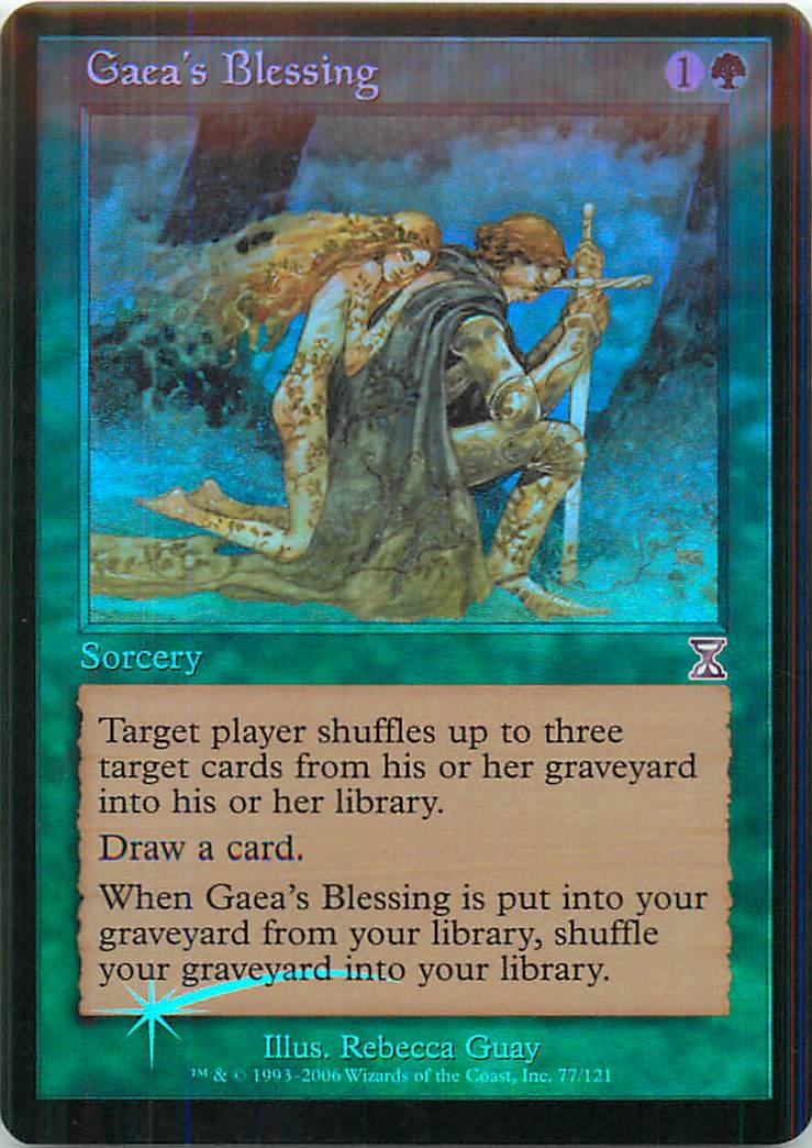 MTG(日)ガイアの祝福 / Gaea's Blessing【WTH】 日)ガイアの祝福