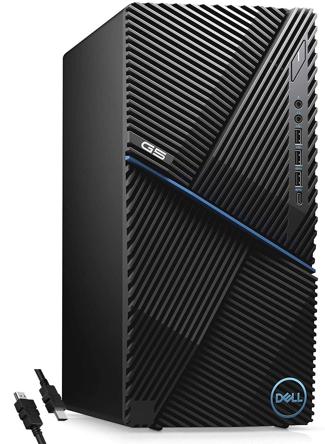 Flagship 2020 Dell G5 5090 Gaming PC Desktop 10th Gen Intel Octa-Core i7-10700F (Beats i9-9900X) GTX