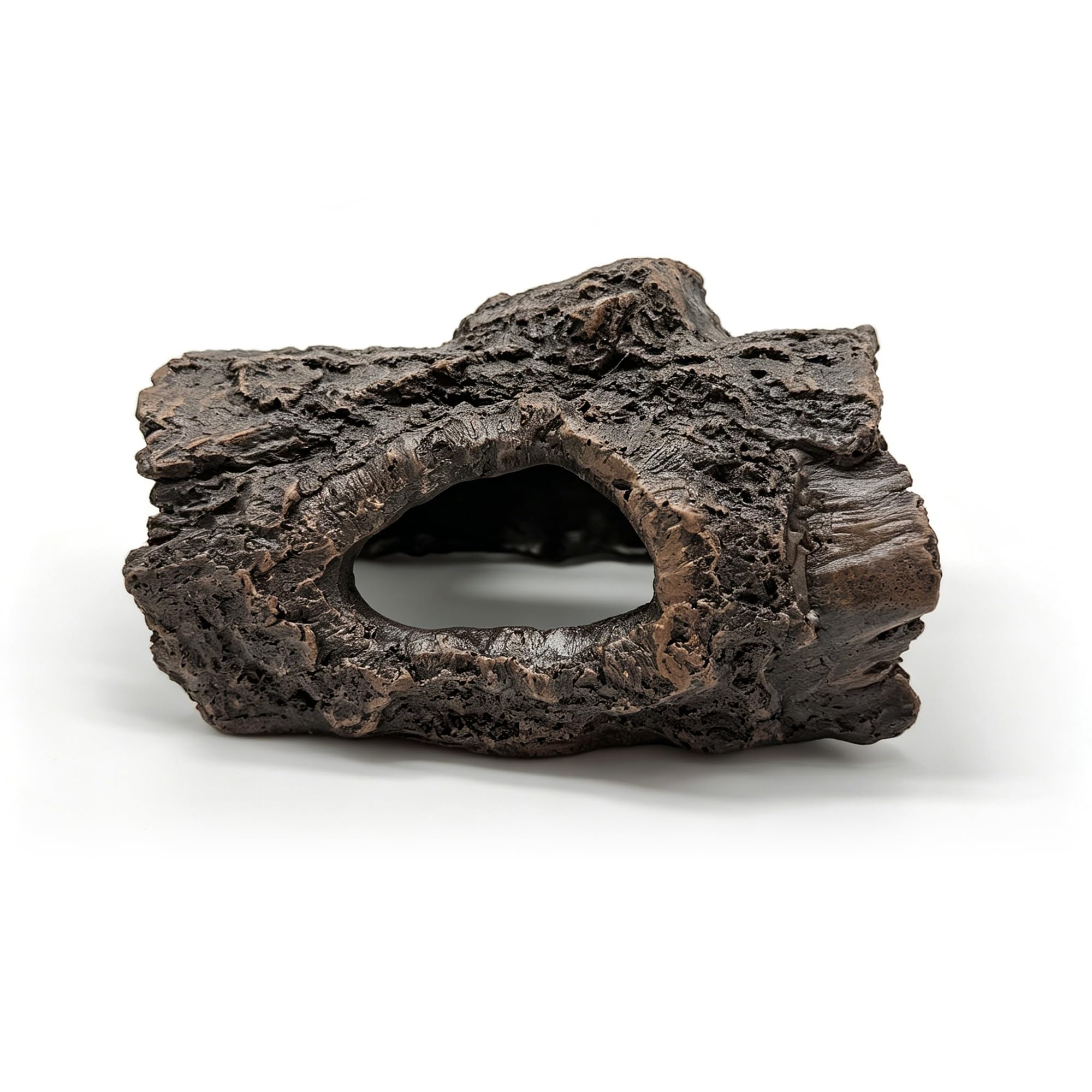 Jeukwud Small Resin Aquarium Log Hideout and Decor