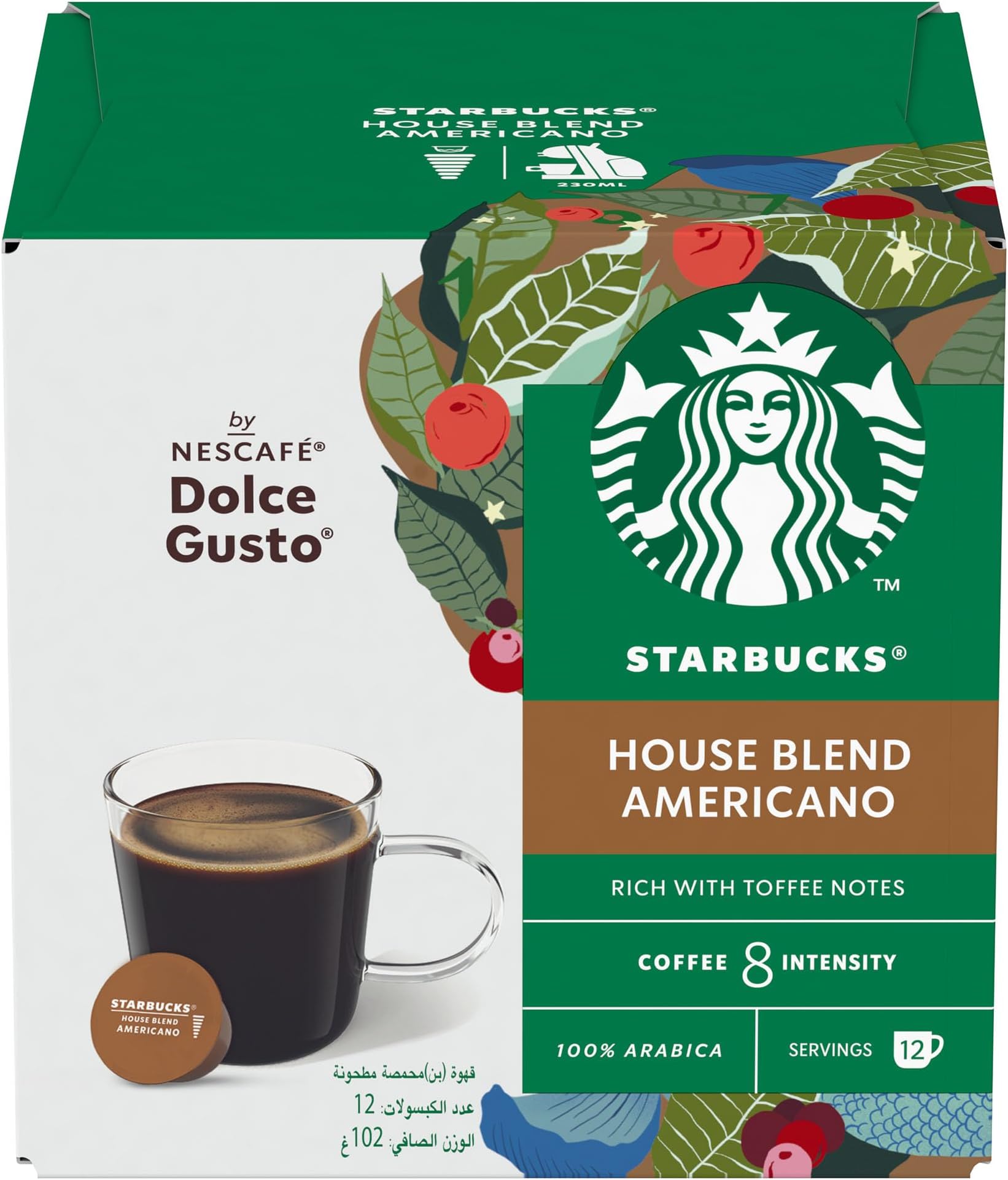 House Blend by Nescafe Dolce Gusto Coffee 12 Capsules