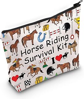 POFULL Bolsa de cosméticos para montar a caba...