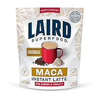 Vista 19 de Laird Superfood Chai Instant Latte con Adaptógenos - Polvo de Té Chai Instantáneo con Crema de Coco de Superalimentos - Sin Gluten, Sin