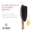 KENT CR8 Clothes Brush, 100% Natural Black Boar Bristle Lint Remover for Cashmere, Wool, and Silk for Keeping Fabrics Free from Fibres, Fluff and Pet Hair. Luxury Three Veneered Woods. Made in England