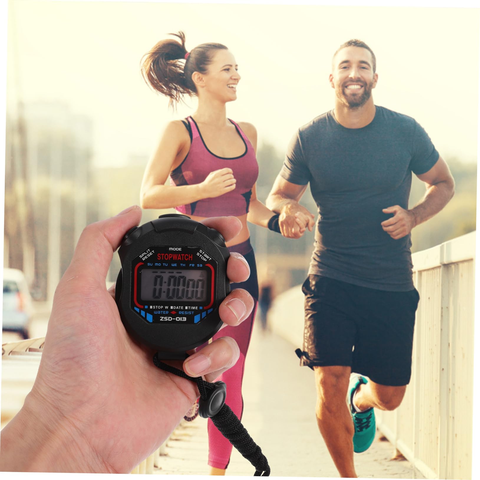 BESPORTBLE 12 Pièces chronomètre d'entraînement électronique Montre Rouge Calendrier minuteur chronomètre de Sport Montre chronomètre de Sable l'horloge Accessoires Réveil