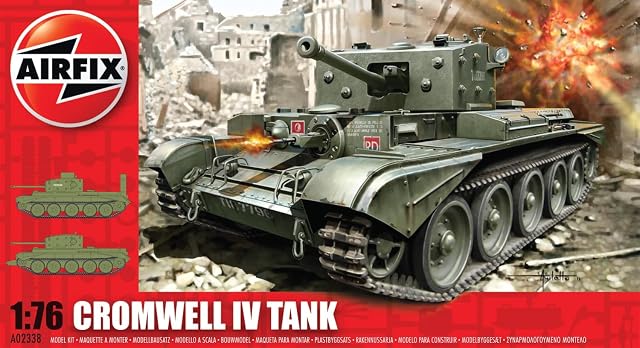 Airfix A02338 Cromwell Cruiser 1:76 Scale Series 2 Plastic Model Kit