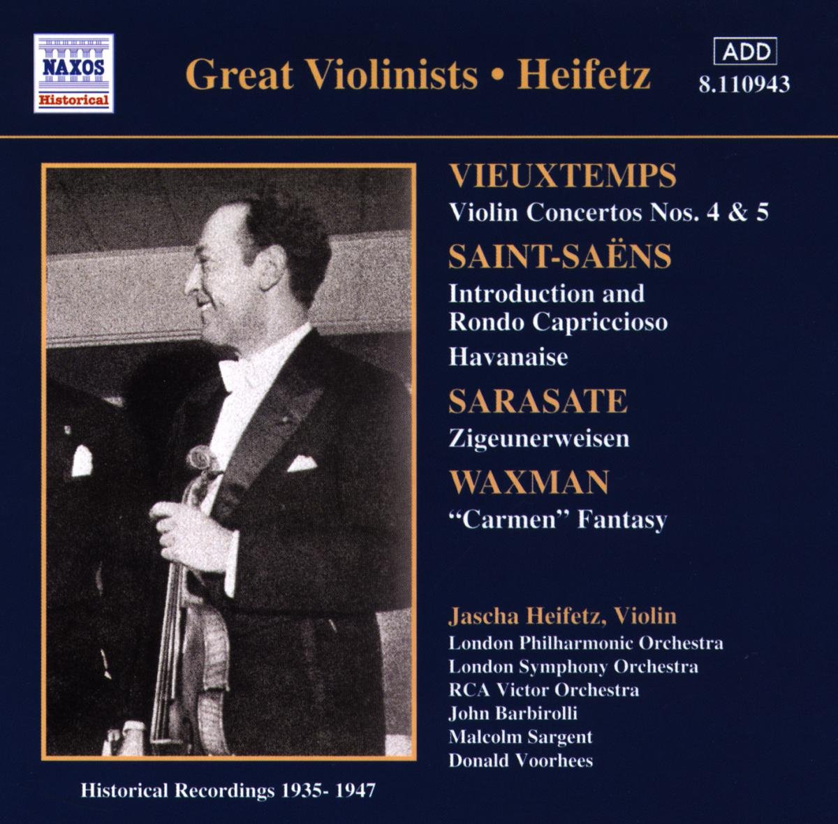 VIEUXTEMPS: Violin Concertos Nos. 4 and 5