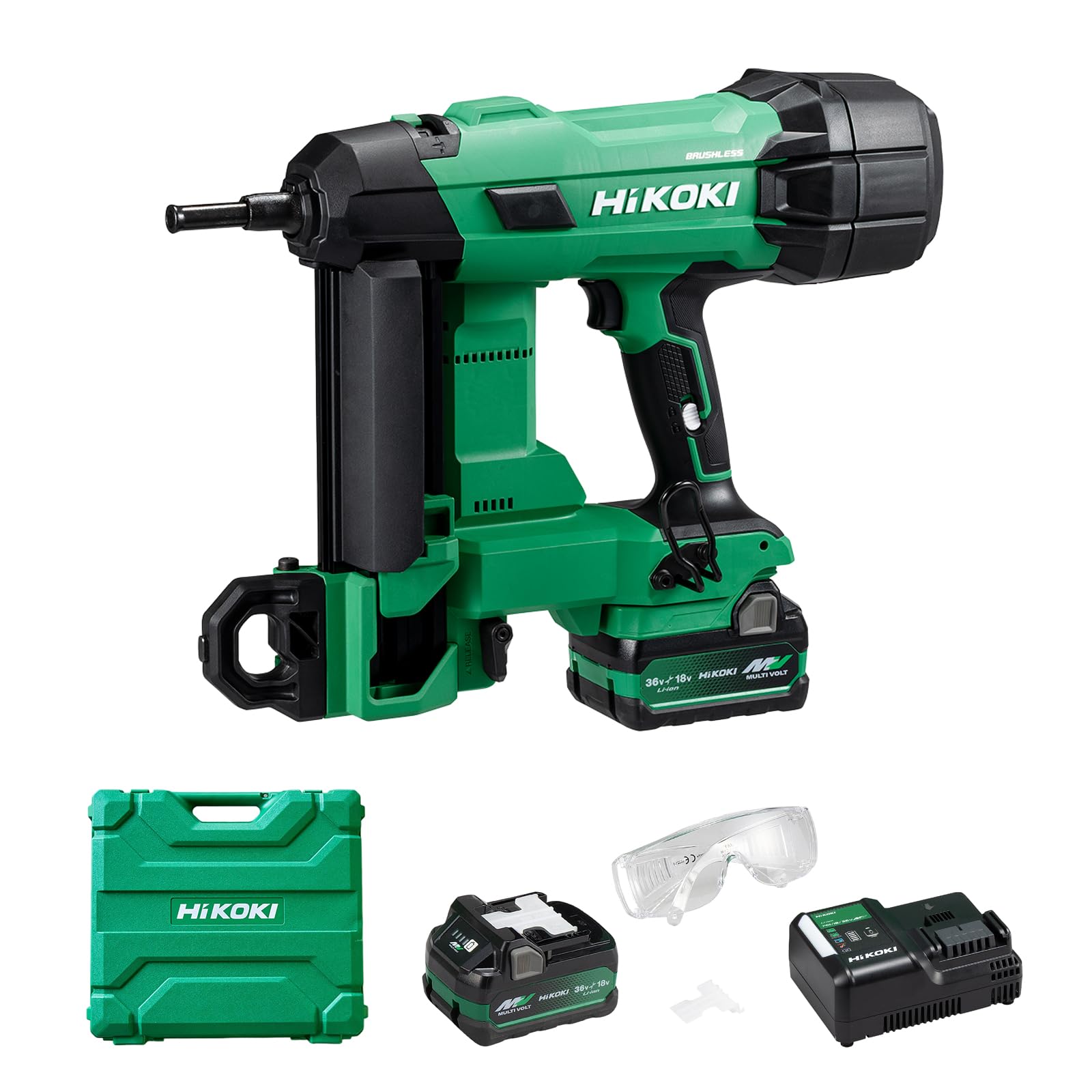 Amazon | HiKOKI(ハイコーキ) 18V 充電式 コンクリート釘打機 NC1840DA