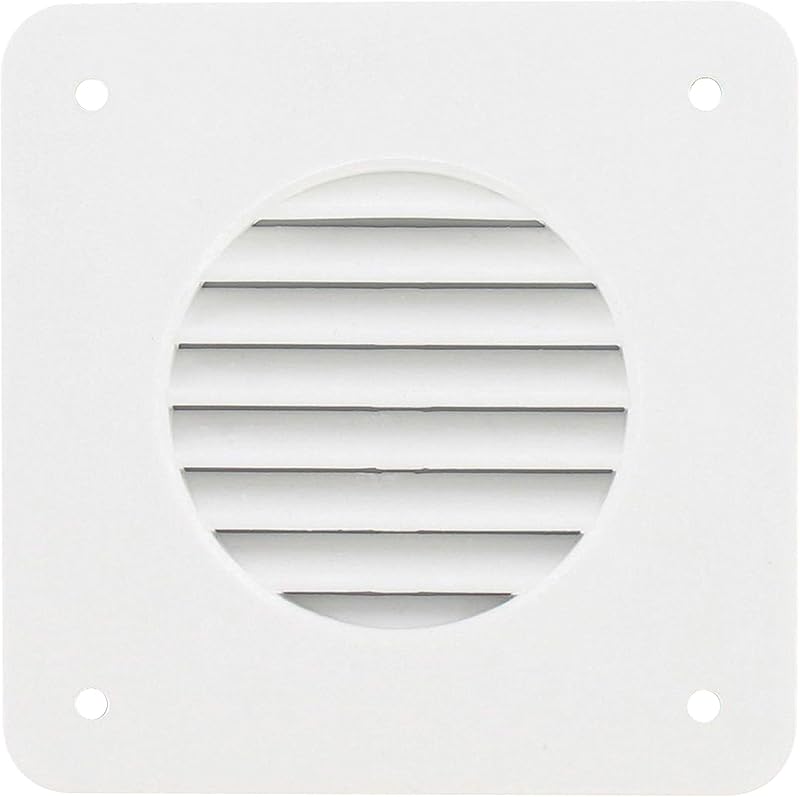 Grelha de ventilação para caixa de bateria Valterra A10-3300 branca – 1 unidade