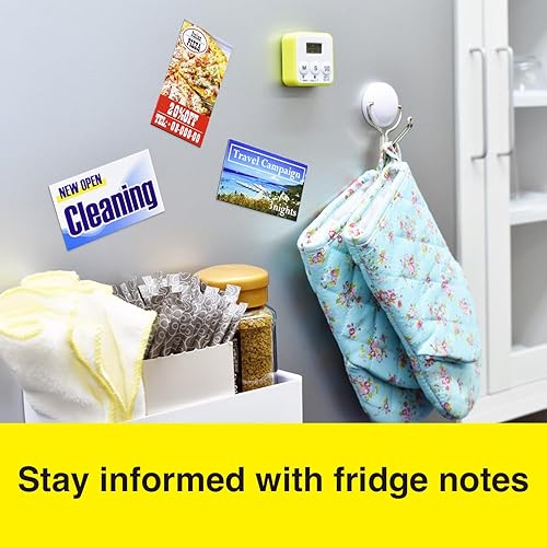 Miniatura 6 de MagX Tarjeta de visita magnética con adhesivo de 2 x 3.5 pulgadas (paquete de 100), imanes con autoadhesivo, despegar y pegar, papelería,