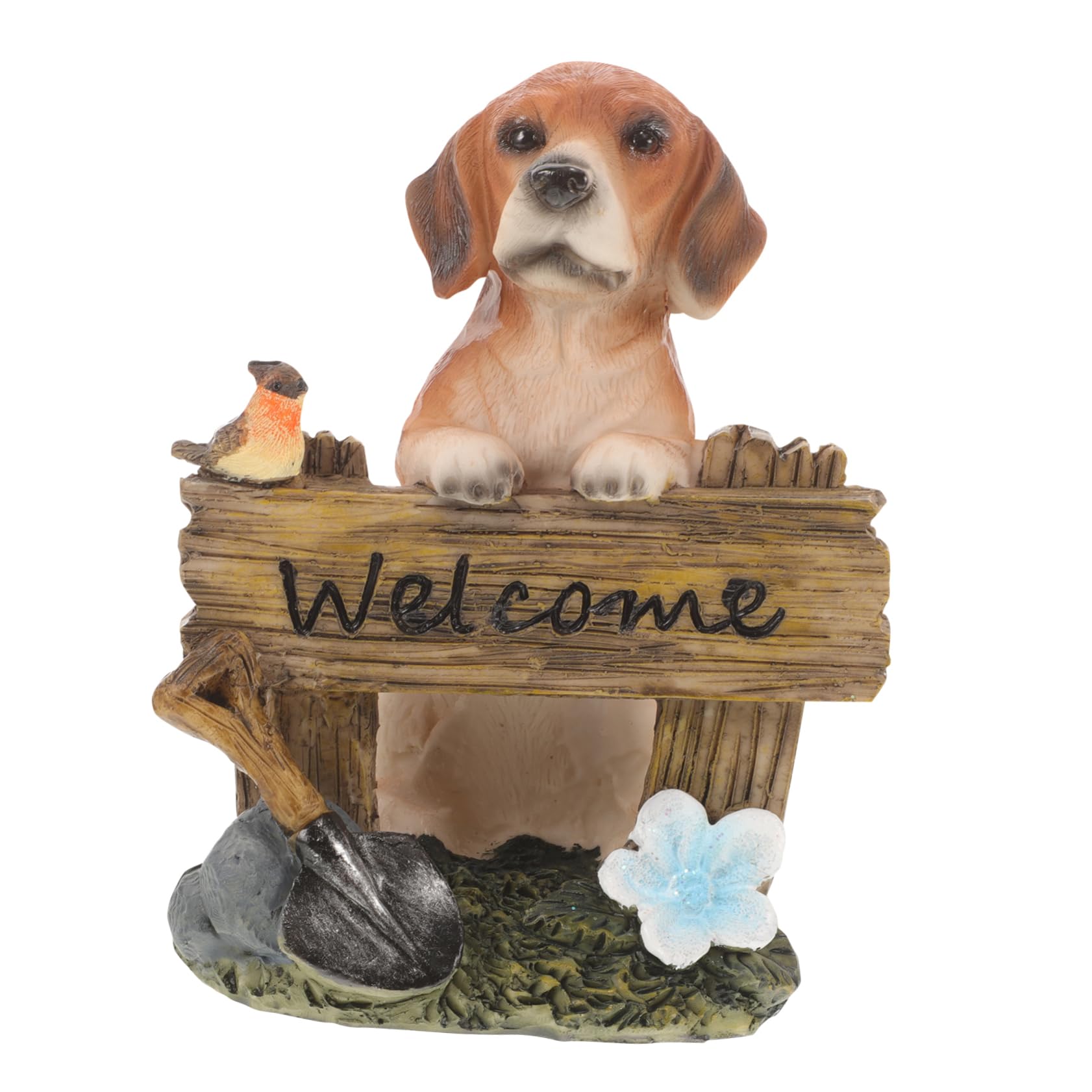 YARNOW 3 Pièces décorations de Jardin balles pour Chiens pour Chien Jouets pour s Tapis Pipi pour Figurine Animaux Figurines Animaux Faux décoration de résine