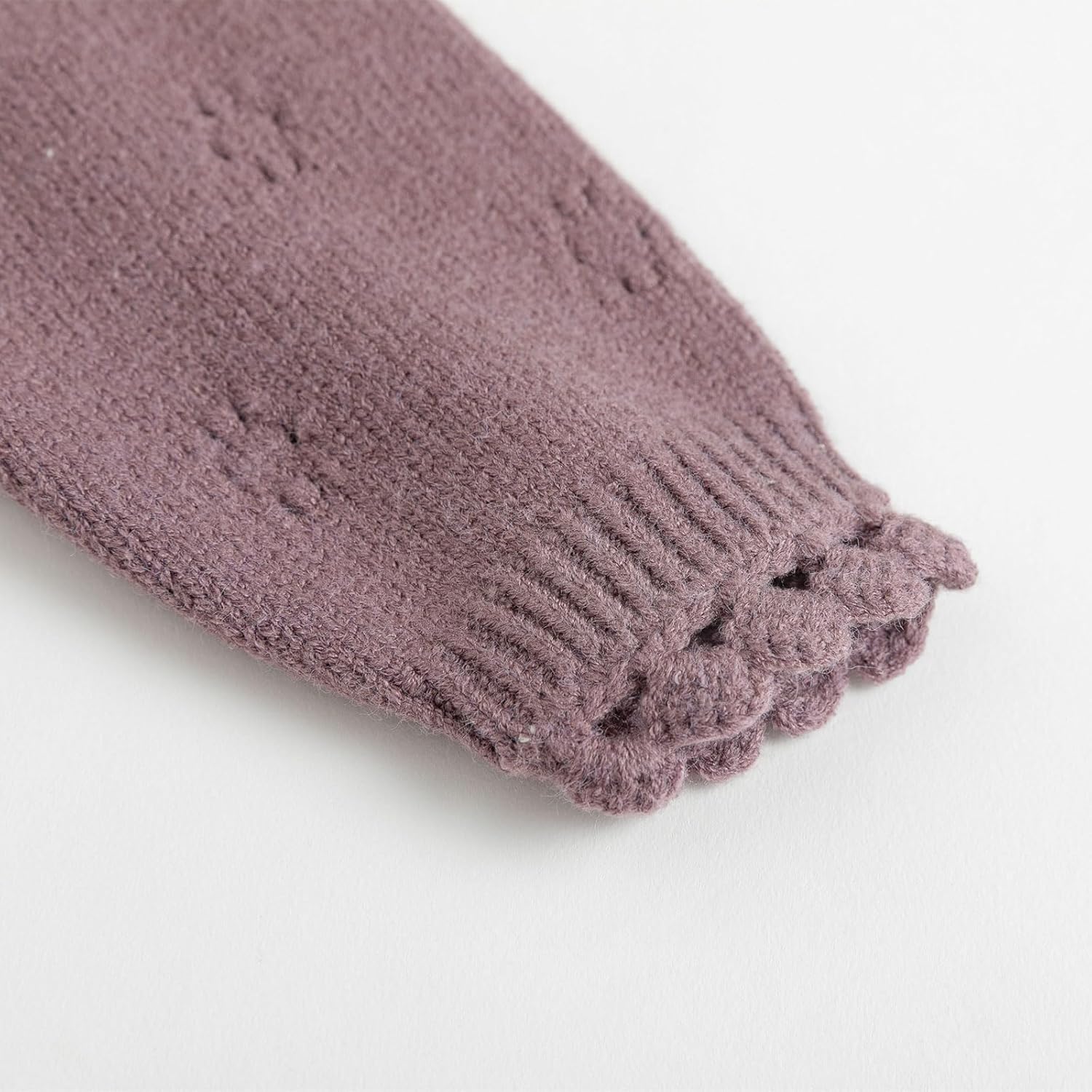 Simplee kids Baby Cardigan Cable Knit Toddler Cardigan Long Sleeve Fall Winter Open Front Knit Sweaters - Image 6