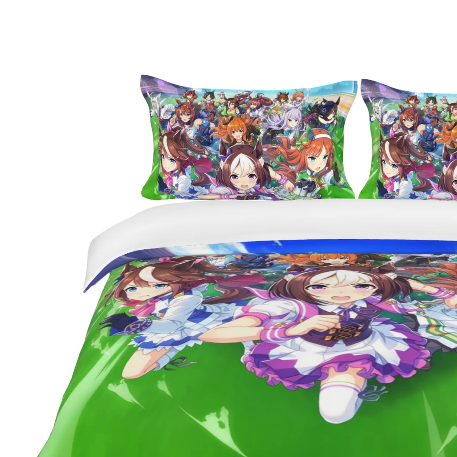 Amazon｜ウマ娘 寝具カバーセット 布団カバーセット 布団カバー シーツ