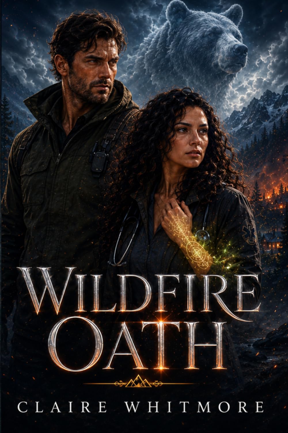 Wildfire Oath: A Fated Mates Bear Shifter Paranormal Romance (Cinder Hollow)