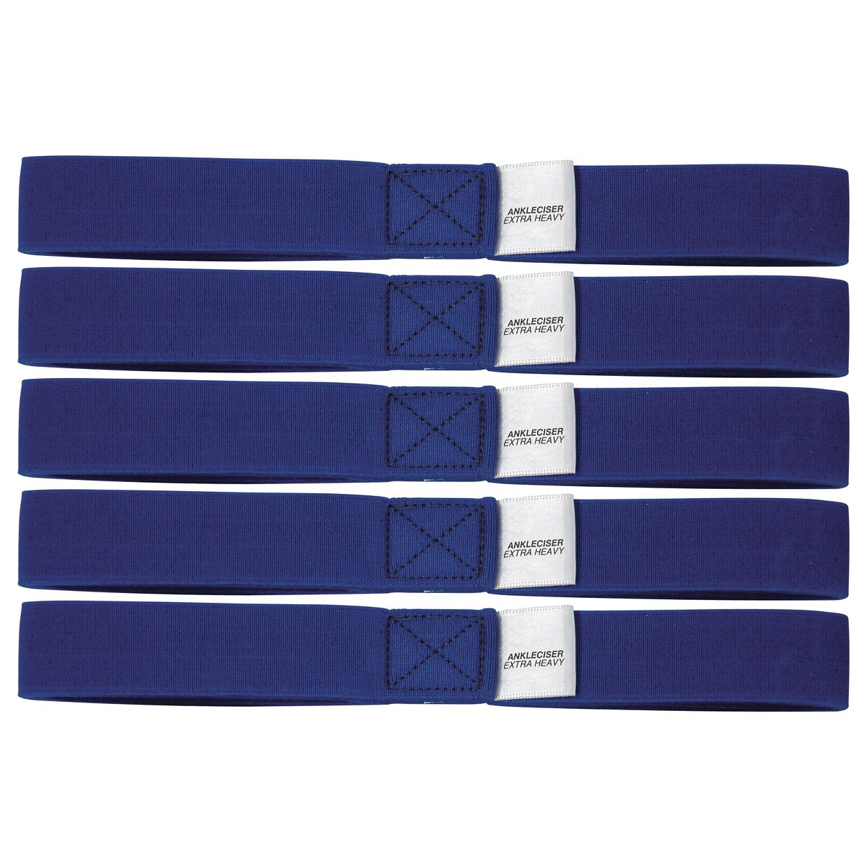 Übungsband Ankleciser Sprunggelenk Trainer Reha, Extra Schwer, Blau, 5er Set