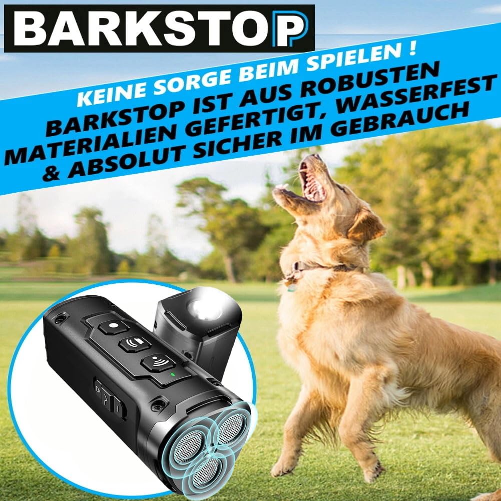 Hundetrainer, Dog Trainer, Anti Bell Gerät Hunde Mit Led, Ruhemeister Hund, 6-In-1 Anti-Bell-Gerät Mit 3 Schallwellen, Schonendes Ultraschall - Training, Ruhiges Zuhaus (B)
