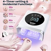 Nailgirls 150W UV Lámpa Géllakk Szárításhoz, Akkumulátoros Körmöslámpa Időzítővel 3
