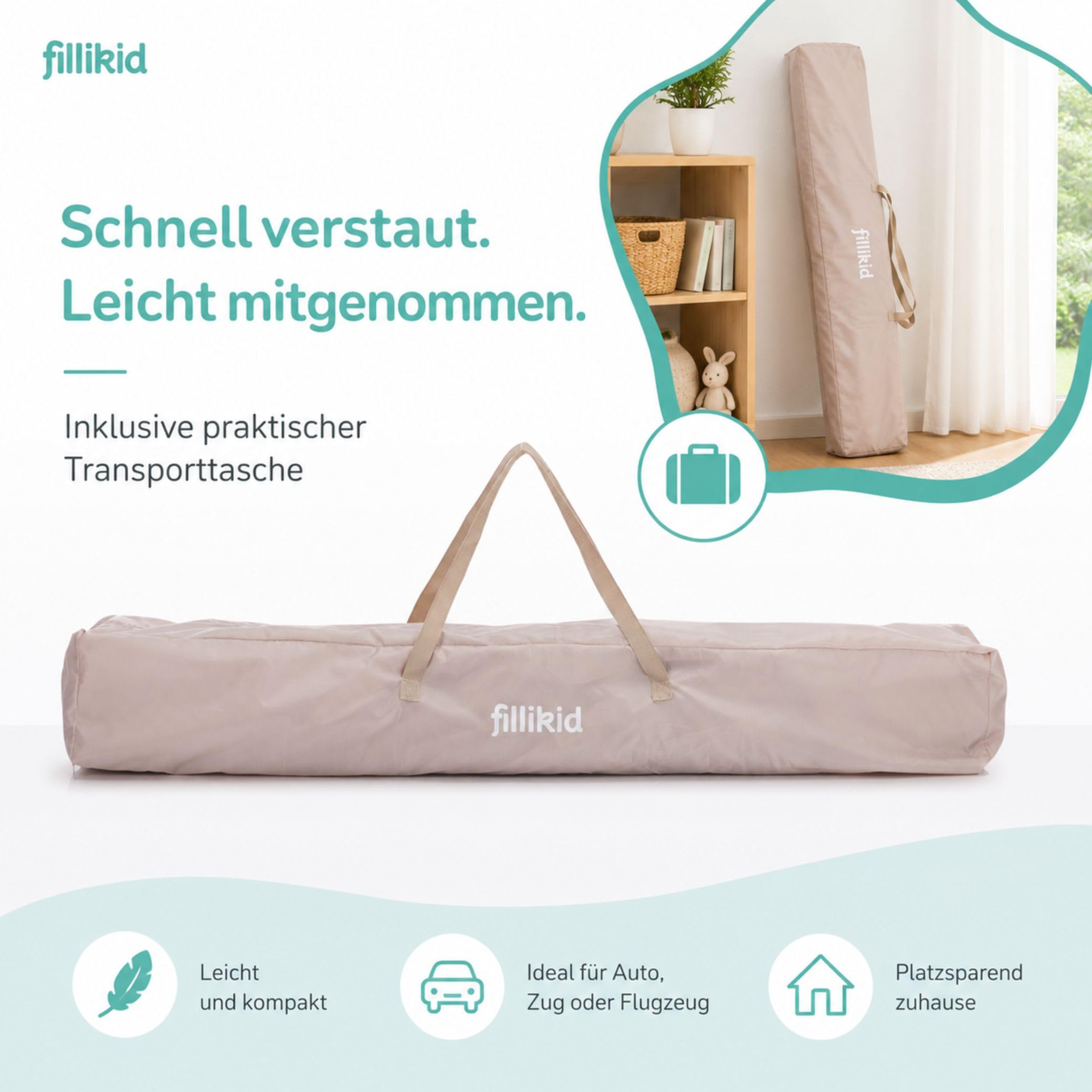 Fillikid Laufgitter Perth 115x180 cm Baby Laufstall XXL Metall
