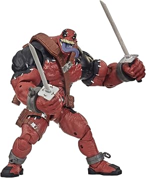Hasbro Marvel Legends Series Venom 6-inch Collectible Action Figure Toy Carnage, Premium Design and 1 Accessory | Marvel Legends Venom Series 6 Inch Action Figure BAF Venompool - Carnage