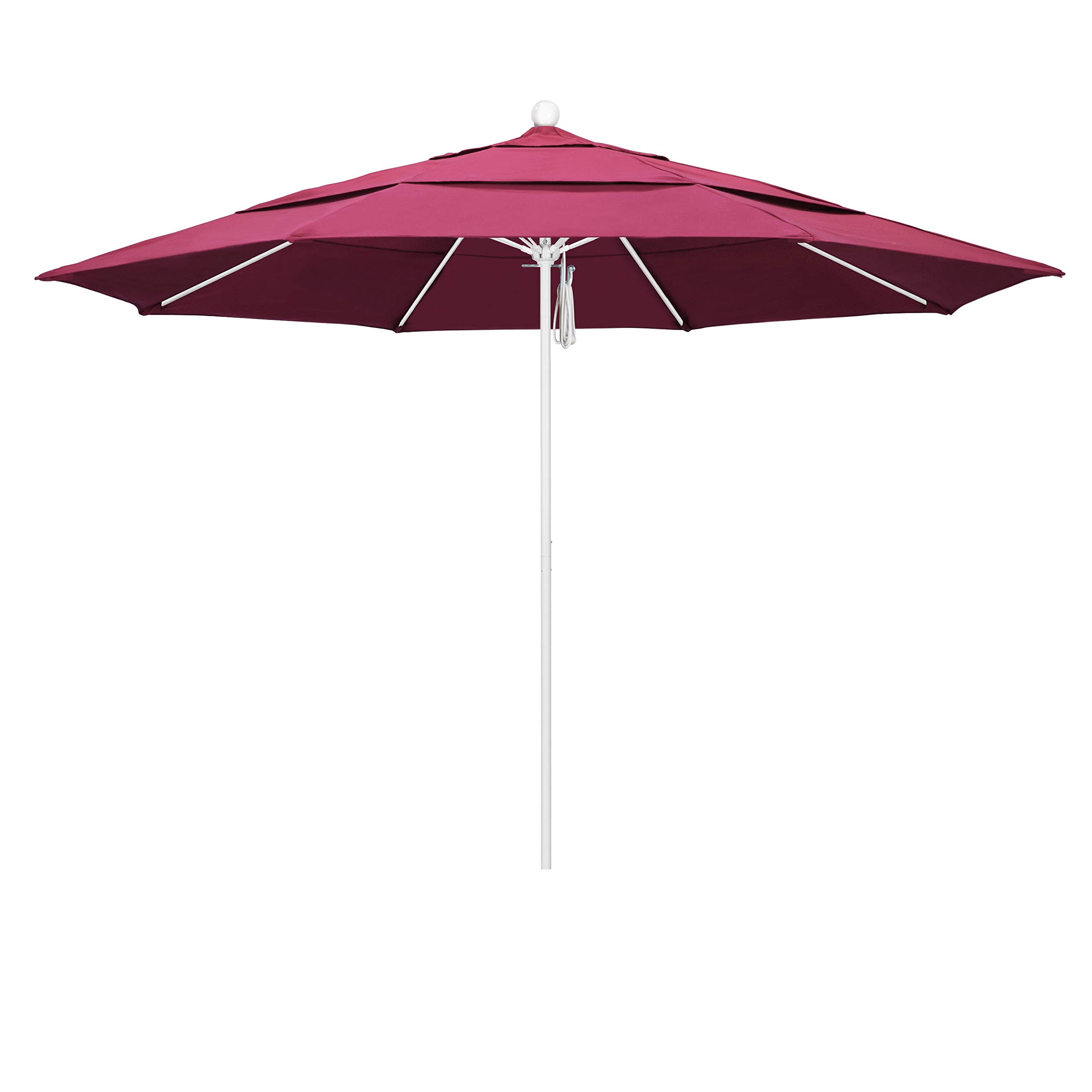 California Umbrella ALTO118170-5462-DWV Venture Series-Alto Commercial Patio Umbrella, 11' Rd, Hot Pink