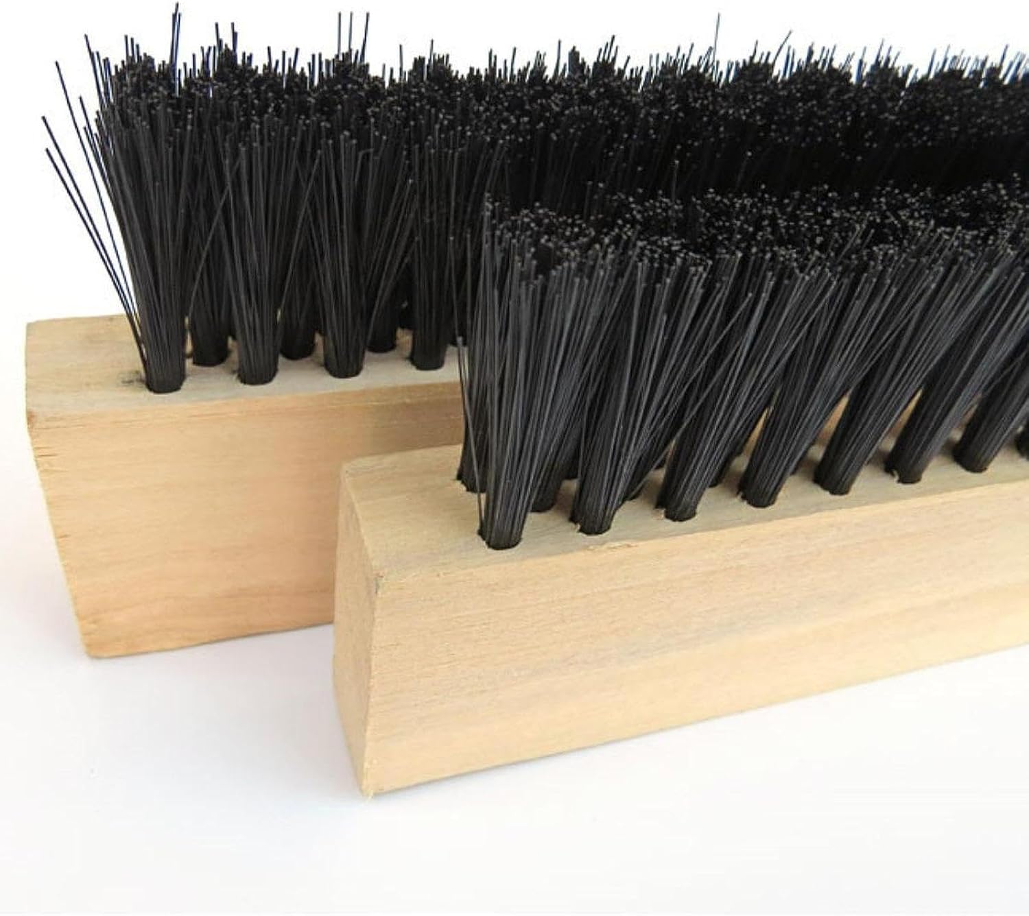 Amagogo Concrete Broom 28 inch Size Multipurpose Three Row Bristles Waterproof Wall Paint Brush Construction Site Tool Nylon Bristles