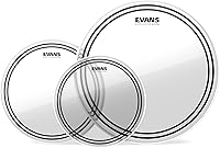 Vista 1 de Evans Drum Heads - EC2S Clear Standard Tompack (12 inch, 13 inch, 16 inch)